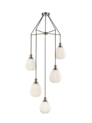 Franklite - FL2421-5/349 - Franklite FL2421-5/349 Pendant Refract 5 light Spreader