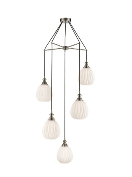 Franklite - FL2421-5/349 - Franklite FL2421-5/349 Pendant Refract 5 light Spreader