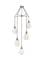 Franklite - FL2421-5/349 - Franklite FL2421-5/349 Pendant Refract 5 light Spreader