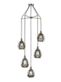 Franklite - FL2421-5/351 - Franklite FL2421-5/351 Pendant Refract 5 light Spreader