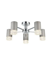 Franklite - FL2422-5 - Franklite FL2422-5 Ceiling Flush Cordelia 5 light Fitting