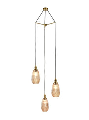 Franklite - FL2425-3/352 - Franklite FL2425-3/352 Pendant Refract 3 light Spreader