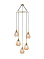 Franklite - FL2425-5/353 - Franklite FL2425-5/353 Pendant Refract 5 light Spreader