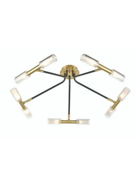 Franklite - FL2435-10 - Franklite FL2435-10 Ceiling Flush Nano 10 light Fitting