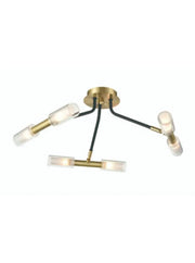 Franklite - FL2435-6 - Franklite FL2435-6 Ceiling Flush Nano 6 light Fitting