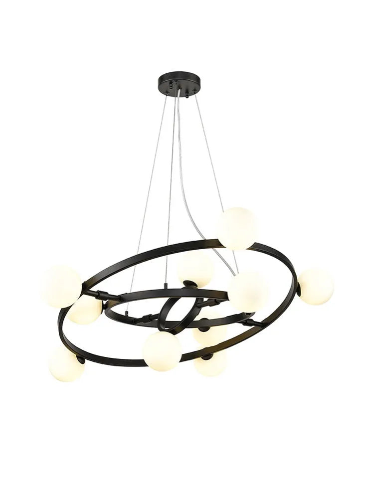 Franklite - FL2449-10 - Franklite FL2449-10 Pendant Atomic 10 light Fitting