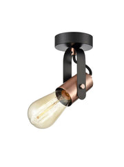 Franklite - FL2456-1 - Franklite FL2456-1 Ceiling / Wall Debut 1lt fitting