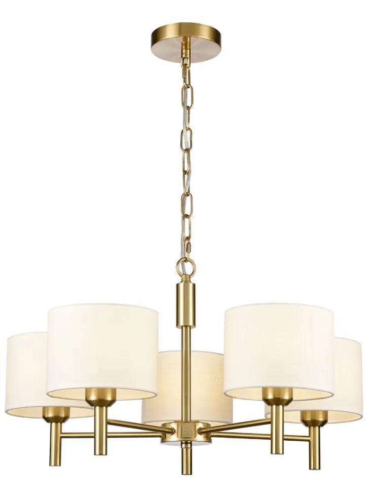 Franklite - FL2471-5 - Franklite FL2471-5 Pendant Barolo 5lt Fitting