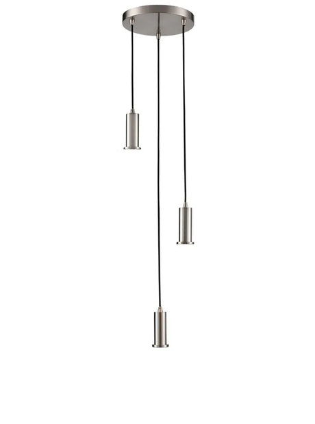 Franklite - FL2490-3 - Franklite FL2490-3 Pendant Mezcla 3 light satin nickel spreader only