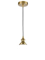 Franklite - PCH232 - Franklite PCH232 Pendant Refract Aged Brass Single Pendant Only