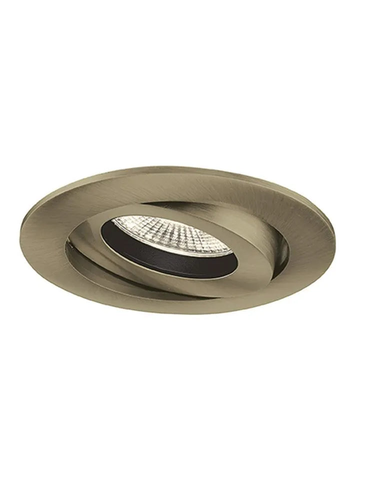 Franklite - RF320D40L09GT00V/BEZ009 - Franklite RF320D40L09GT00V/BEZ009 Recessed Ceiling Only An adjustable die-cast LED recessed luminaire with a citizen light source and interchangeable aluminium bezel