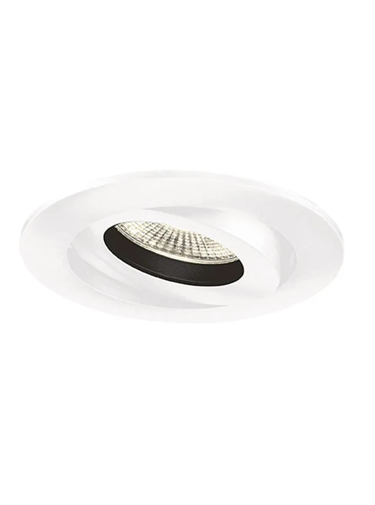 Franklite - RF320D40L09GT00W/BEZ008 - Franklite RF320D40L09GT00W/BEZ008 Recessed Ceiling Only An adjustable die-cast LED recessed luminaire with a citizen light source and interchangeable aluminium bezel