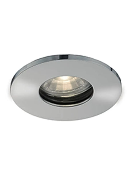 Franklite - RF325/BEZ002 - Franklite RF325/BEZ002 Recessed Ceiling Only GU10 mains voltage recessed luminaire with interchangeable aluminium bezels