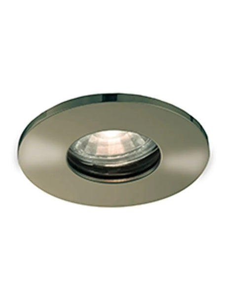 Franklite - RF325/BEZ005 - Franklite RF325/BEZ005 Recessed Ceiling Only GU10 mains voltage recessed luminaire with interchangeable aluminium bezels