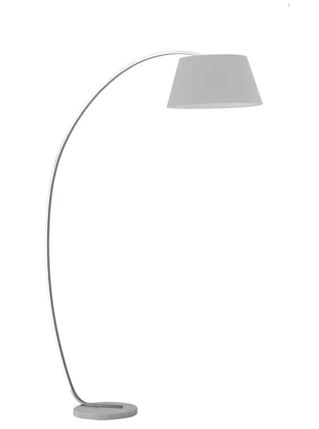 Franklite - SL227/1172 - Franklite SL227/1172 Standard Lamp Satin nickel standard lamp