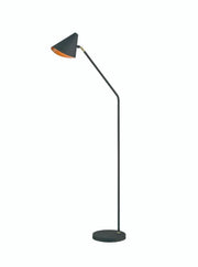 Franklite - SL250 - Franklite SL250 Other and Spares Floor lamp with adjustabl e head. Black/Gold