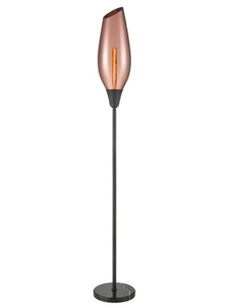 Franklite - SL260 - Franklite SL260 Standard Lamp Taper Copper Floor Lamp