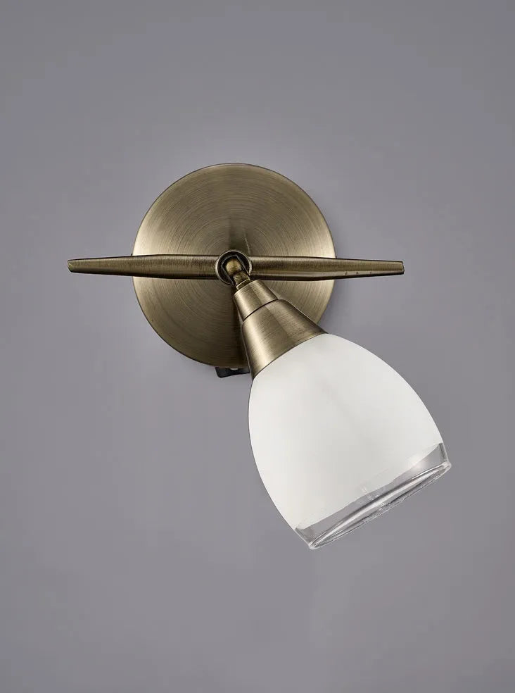 Franklite - SPOT8981 - Franklite SPOT8981 Wall Bracket Lutina 1 light Spot