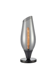 Franklite - TL201 - Franklite TL201 Taper Smoke Table Lamp