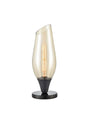 Franklite - TL202 - Franklite TL202 Table Lamp Taper Amber Table Lamp