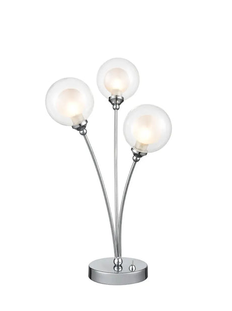 Franklite - TL512 - Franklite TL512 Bubble 3 light Table Lamp