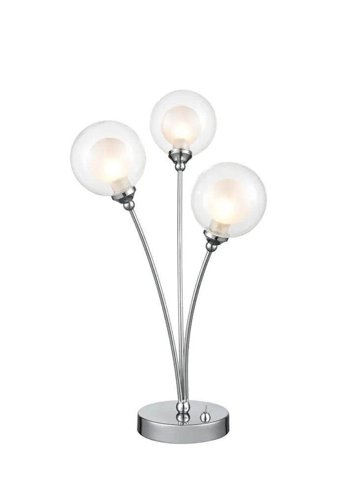 Franklite - TL512 - Franklite TL512 Table Lamp Bubble 3 light Table Lamp