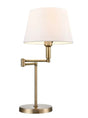 Franklite - TL609/1190 - Franklite TL609/1190 Swing Arm Table Lamp with Shade