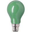 GE Lighting - FL-CP-25BCG GEL - GE Lighting Coloured GLS Part Number 90926 Light Bulb 240V 25 Watt BC GREEN