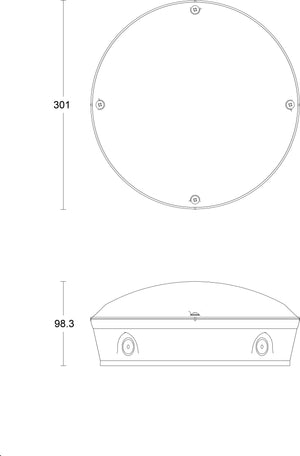 JCC Lighting - JC070330 - Bulkheads