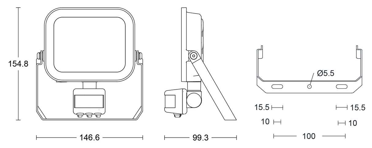 JCC Lighting - JC091020 - LED Floodlights