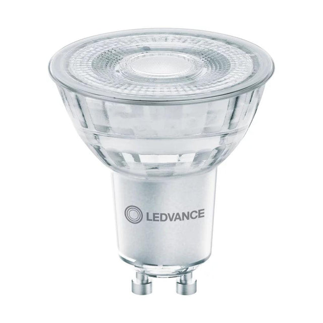 Ledvance - FL-CP-LGU10/4.7VWW36/RA90/DIM LDV - Ledvance Osram LED GU10 Part Number 4058075757868 <p>Superior LED PAR16 4.7W (50W eqv.) GU10 2700K 36 Degrees RA90 Dimmable</p>