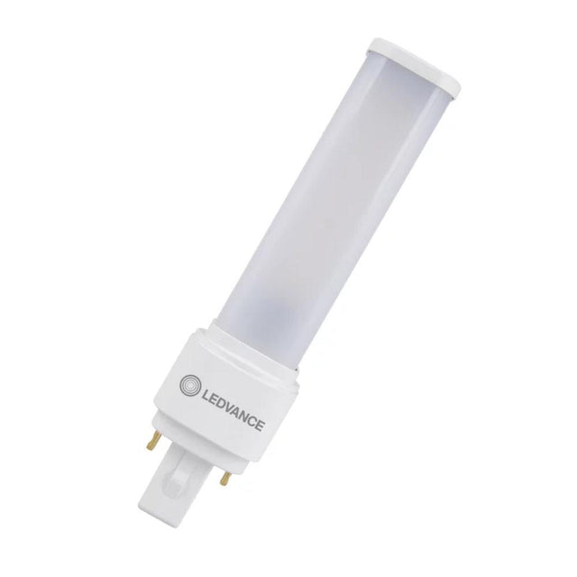 Ledvance - FL-CP-LPLC/6/2P/83/EM LDVC - Ledvance LED Compact Fluorescent Part Number 4058075823099 <p>LED PLC 6W (13W eqv.)2 Pin G24d-1 Warm White Dulux EM and AC Mains</p>