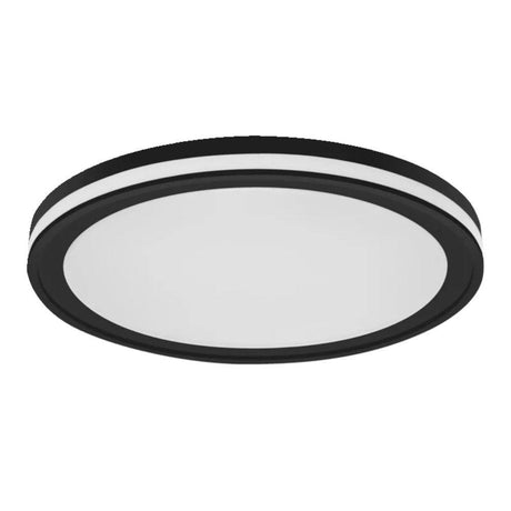 LEDVANCE GmbH - FL-CP-4058075573833 LDV - LEDVANCE GmbH 4058075573833 Black LED Smart WIFI 460mm Orbis Circle RGB & Tuneable CCT 28W Dim EAN - 4058075573833