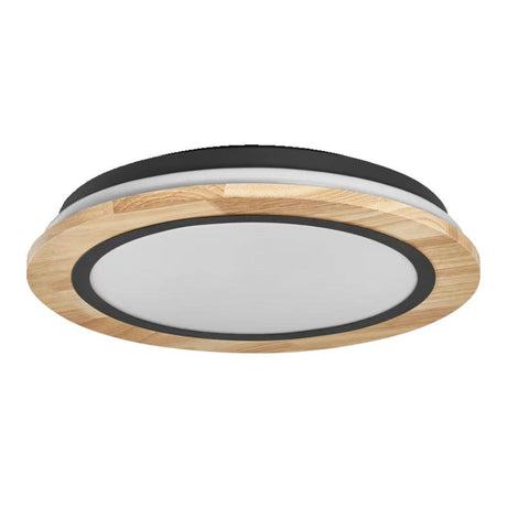 LEDVANCE GmbH - FL-CP-4058075754751 LDV - LEDVANCE GmbH 4058075754751 LED Smart WIFI 400mm Orbis Wooden Light RGB & Tuneable 24W Dim EAN - 4058075754751