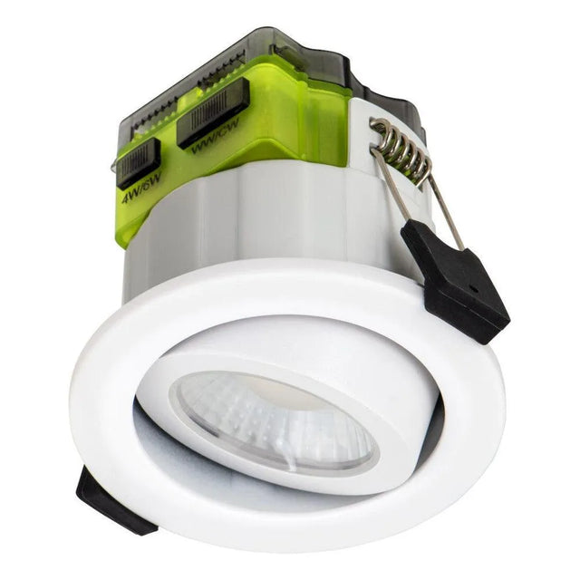 Luceco - FL-CP-FTA6WD2W LUC - LED Fire Rated Downlights with Built in LED