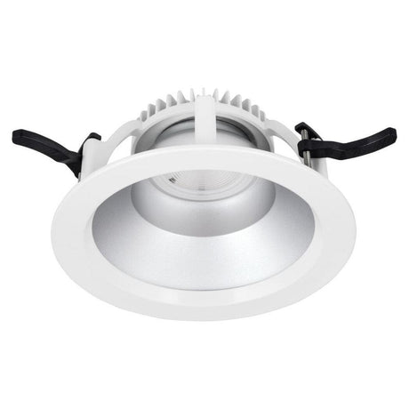 Luceco UK Limited - FL-CP-LDP20W12MD40-05 LUC - Luceco UK Limited LDP20W12MD40-05 LED Recessed Downlight 9.5W 1250lm 4000K Matt Reflector IP44 DALI Dim EAN - 5015056729626