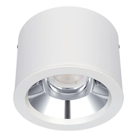 Luceco UK Limited - FL-CP-LDPS20W16GS40-05 LUC - Luceco UK Limited LDPS20W16GS40-05 225mm LED Surface Mounted Downlight 13W 1650lm 4000K Gloss Reflector IP40 EAN - 5015056731087