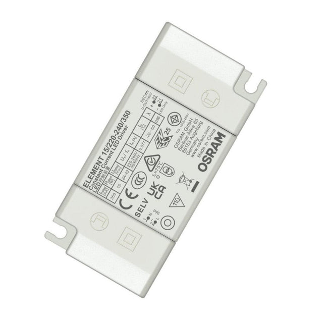 Osram - FL-CP-LED/DRI/15W/CC/350MA OSR(ELG4) - Osram 4062172355513 Osram Element G4 15W 350mA Constant Current LED Driver EAN - 4062172355513