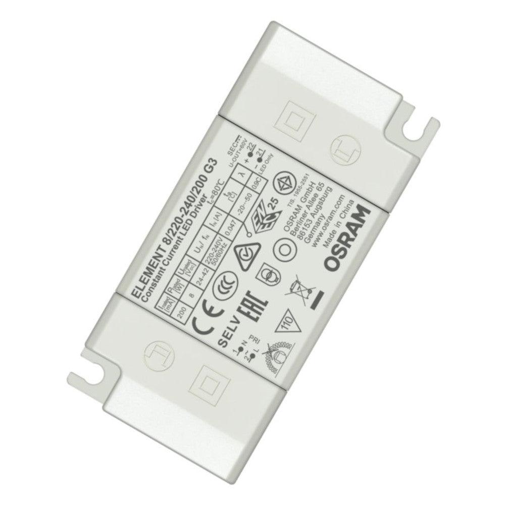 Osram - FL-CP-LED/DRI/8W/CC/200MA OSR(ELG3) - Osram 4062172167413 Osram Element G3 8W 200mA Constant Current LED Driver EAN - 4062172167413