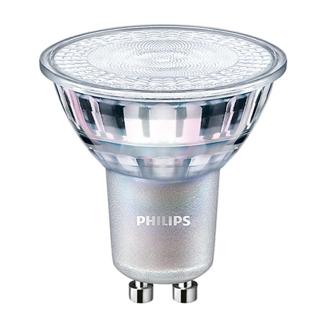 Philips - FL-CP-LGU10/4.9WW60/RA90/DIM PHI - Philips LED GU10 Philips Part Number 929001349202 Philips Master LED spot VLE GU10 4.9W 60 Deg Warm White CRI90 Dimmable