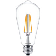 PHILIPS - FL-CP-LSQ4.3ESC PHS - PHILIPS 929001890255 CorePro LEDBulb ND 7-60W E27 827 ST64 Clear EAN - 8719514346758