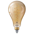 Philips - FL-CP-LSQ7ESG/GLS/DIM PHI - Philips LED Filament Part Number 929002983501 LED Classic Giant Lamp 7W E27 A160 Gold 2000K Dimmable Philips