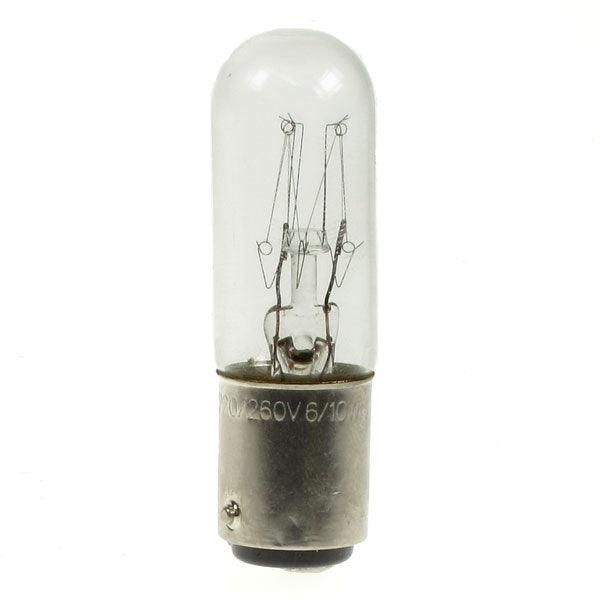 Plain White Box - FL-CP-BT54/6/3 - Plain White Box Pilot Lamps 16x54mm Ba15d Part Number BT54/6/3 Pilot 16X54 6V 3W SBC