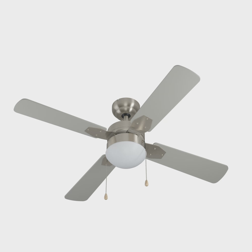 EGLO Lighting Indoor Ceiling Fan & Light Fitting GELSINA - 35041 1X60W Warranty = 5 years