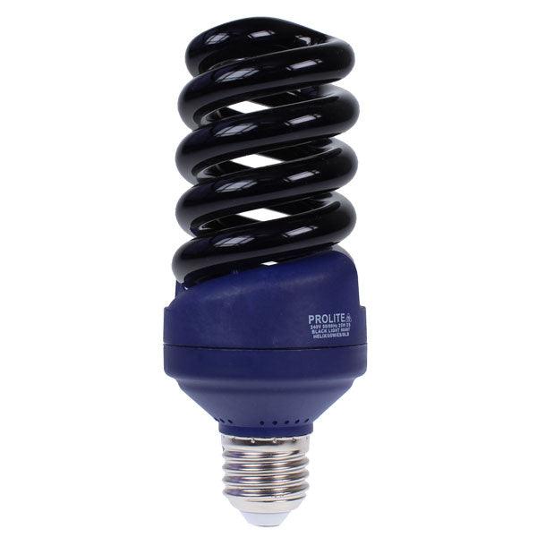 Prolite - FL-CP-EH25ES/BLB PRO - Prolite Black Light Blue Part Number HELIX/25W/ES/BLB 25W E27 BLB 8000HR