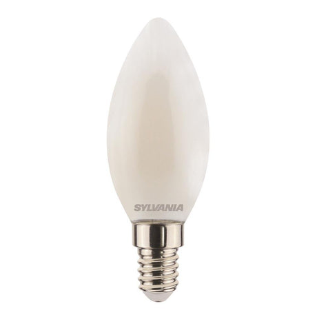 Sylvania - FL-CP-LCND4.5SESODL/DIM SYL - Sylvania 0029369 LED Candle 4.5W (40W) E14 865 6500K Opal Dimmable EAN - 5410288293691