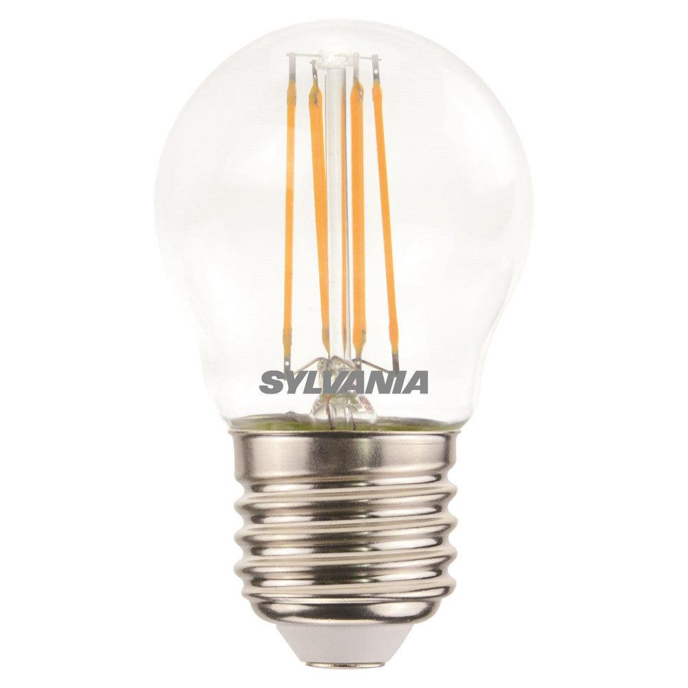 Sylvania - FL-CP-LRND45ESC/4.5VWW SLI - Sylvania LED R45 Sylvania Part Number 0029503 Sylvania LED 45mm Round 4.5W (40W eq.) E27 Clear Very Warm White