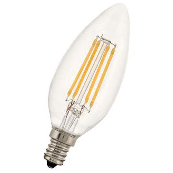 Bailey - FL-CP-LCND3CNDCVWW UNB - Bailey LED Filament Lamp Candle Standard C35 E12 3W Very Warm White 2700K CRI80-89 Clear 350lm 220-240V MPN = LCND3CNDCVWW