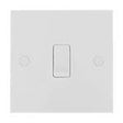 BG - FL-CP-912-0J BGE - BG BG Nexus Moulded White Square Edge 10A 1 Gang 2 Way Switch