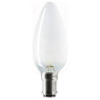 British Electric Lamps - FL-CP-CNDL60SBCF BEL - British Electric Lamps 45mm Candle 240V 60W B15d Frosted MPN = 990